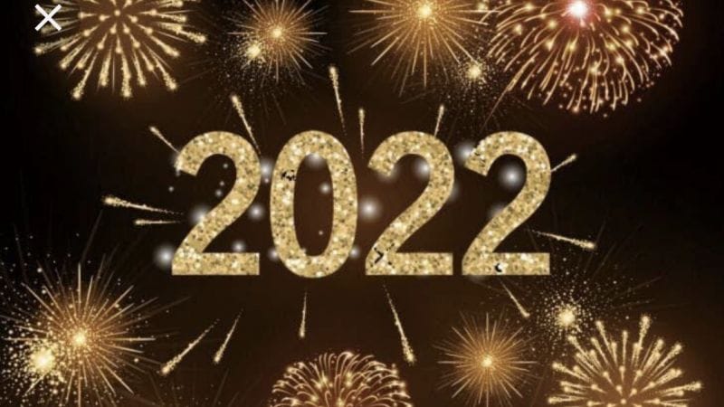 Bonne et heureuse année 2022 à tous