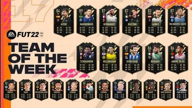 FIFA 22 : TOTW 17 : Marquinhos, Théo Hernández et Oyarzabal récompensés - FIFA 22 - GAMEWAVE