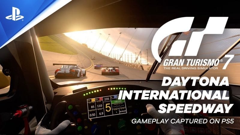 Gran Turismo 7 - Révélation du circuit Daytona International Speedway - 4K | PS4, PS5