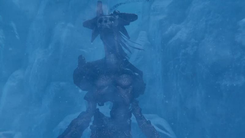 Gameplay Praey for the Gods : session d'escalade sur le premier boss - jeuxvideo.com