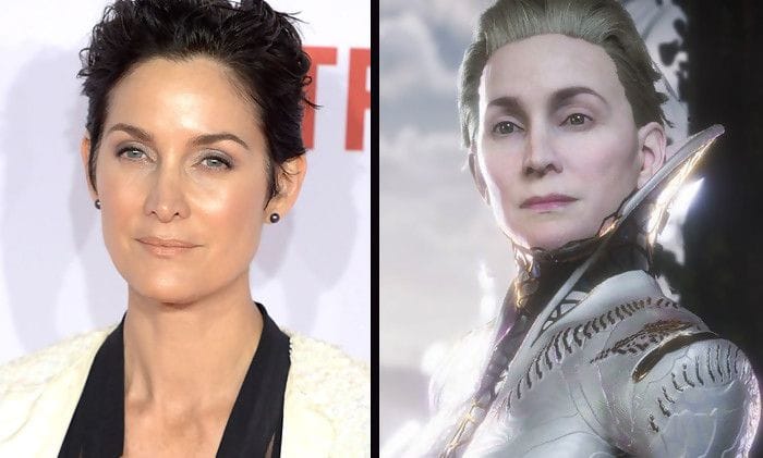 Horizon 2 Forbidden West : Carrie-Ann Moss (Matrix) et Angela Bassett (Black Panther) sont dans le jeu