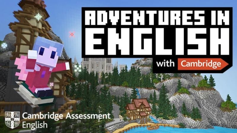 Minecraft et Cambridge s'associent pour vous aider à apprendre l'anglais - Minecraft.fr