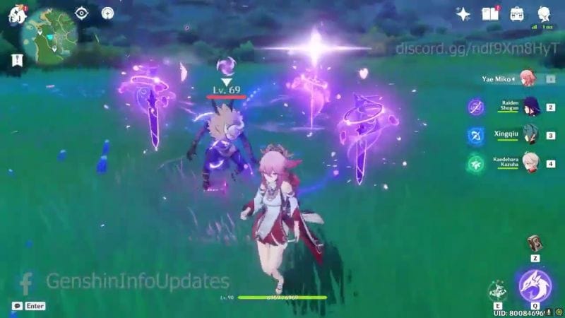 Yae Miko Final Gameplay Showcase | Genshin impact 2.5 leaks