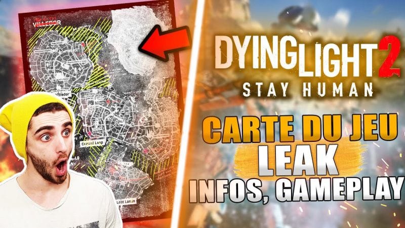 Dying Light 2 💥LA CARTE COMPLÈTE ! Une TONE d'INFOS inédites, Gameplay, DLC?