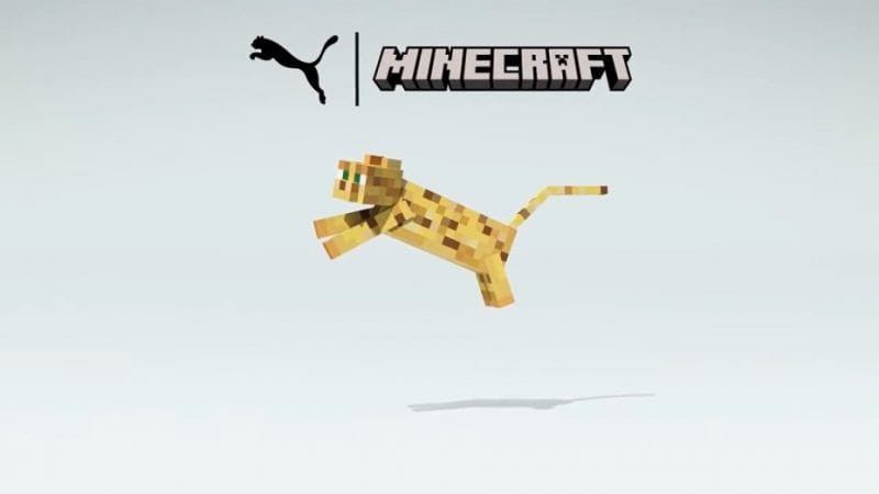 Minecraft annonce une collaboration avec PUMA