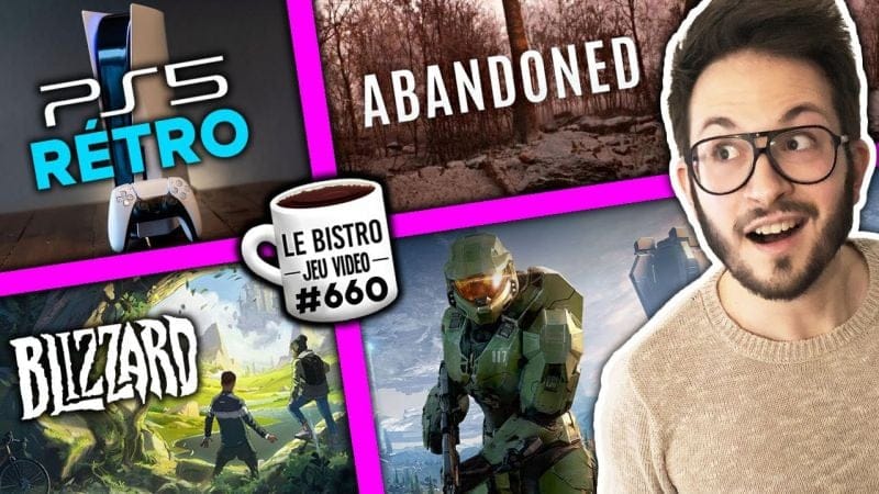 PS5 Rétro 🤔 Nouveau jeu BLIZZARD 💥 Halo record, Abandoned de l'audio caché découvert ?!