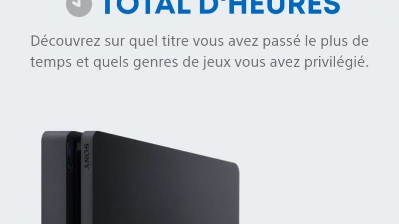 Temps de jeu sur 1 an