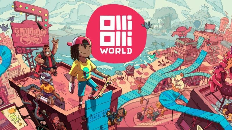 Test OlliOlli World, chill et scoring