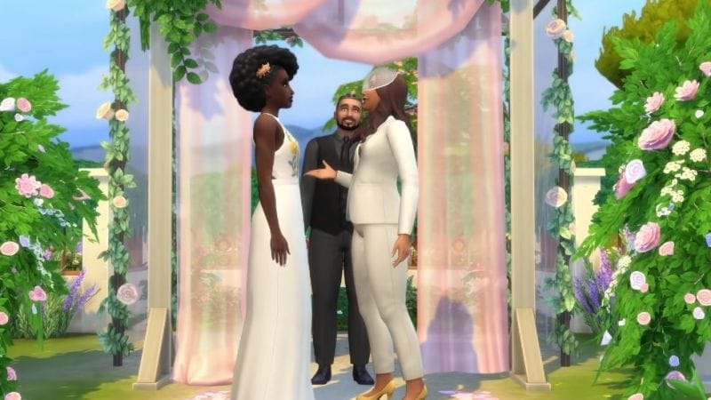 Les Sims 4 Mariage : Dites ''Oui, je le veux'' au mariage de rêve de votre Sim dans le pack de jeu !