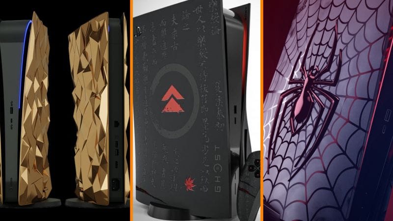Notre top 5 des meilleures faceplates PS5 (or, cuir et nostalgie...)