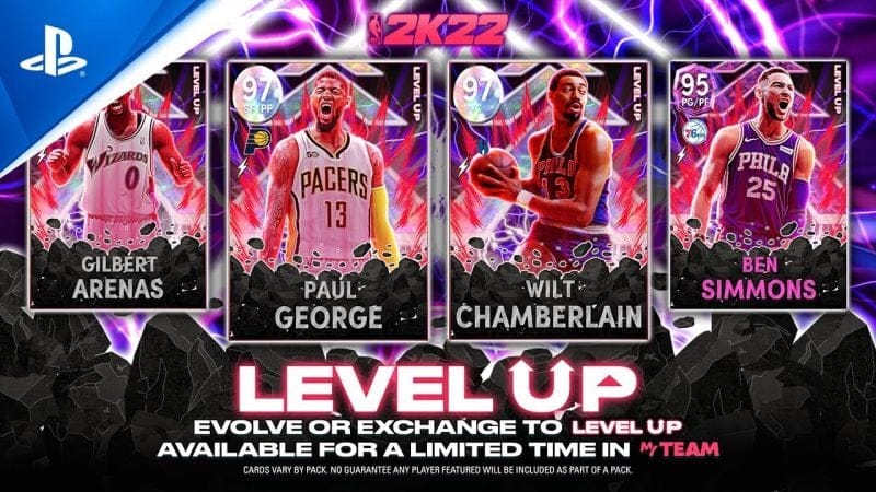 NBA 2K22 - MyTEAM Level Up Packs | PS5, PS4