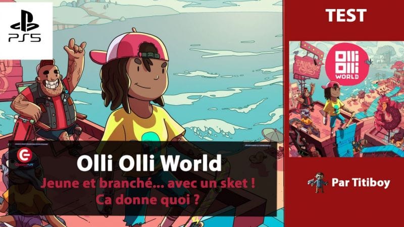 [VIDEO TEST] OlliOlli World sur PS5, XBOX et SWITCH - Le roi du skate ?