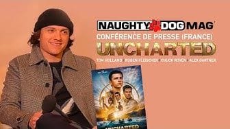 Conférence de presse du film Uncharted.