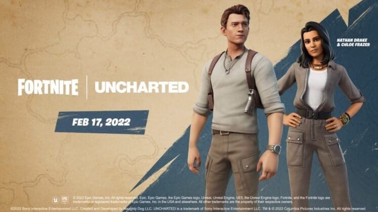 Uncharted x Fortnite