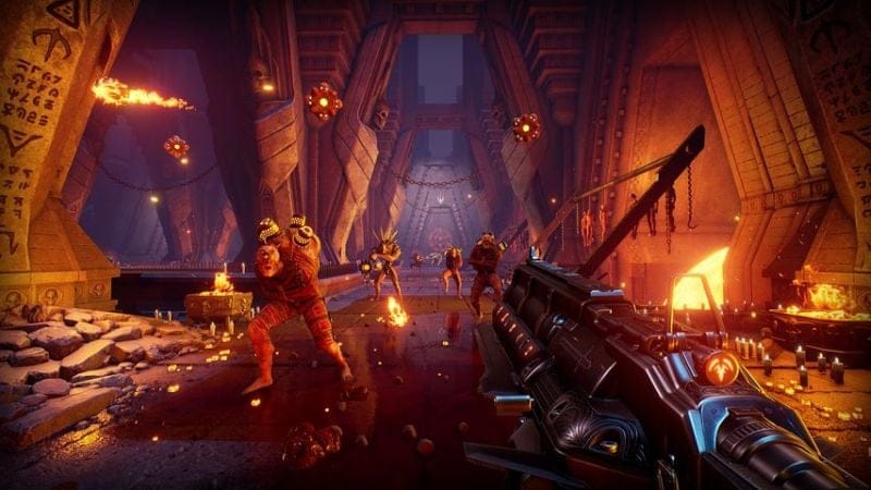 Scathe : le FPS sauce bullet hell sortira en 2022 sur consoles et PC