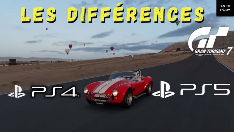 Gran Turismo 7 : Les Différences PS4 / PS5