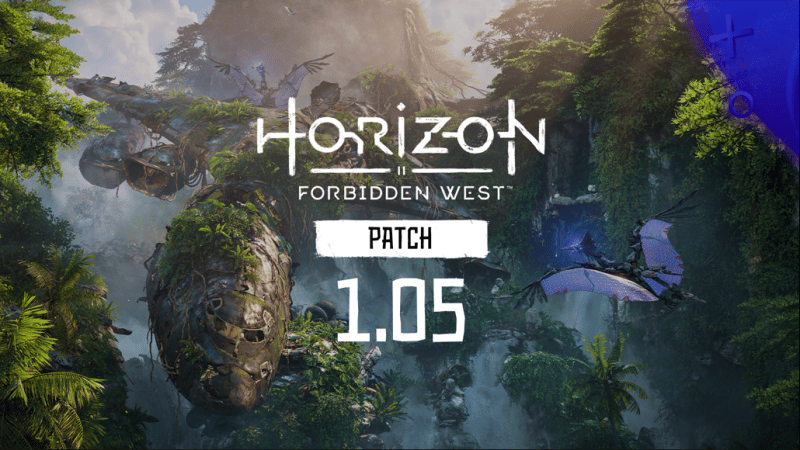Le patch 1.05 d’Horizon Forbidden West arrive aujourd’hui