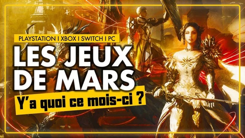 TOP 10 des sorties jeux vidéo en MARS 2022 ! 🎮