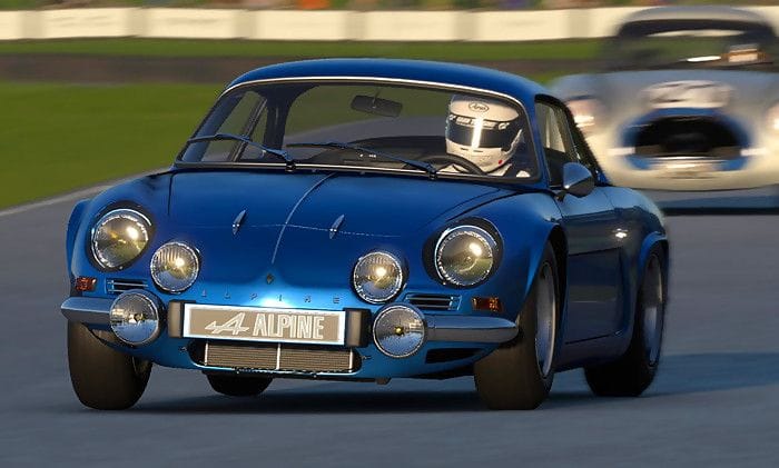 Gran Turismo 7 : quasi 6 min de gameplay 4K sur PS5 avec une Alpine A110