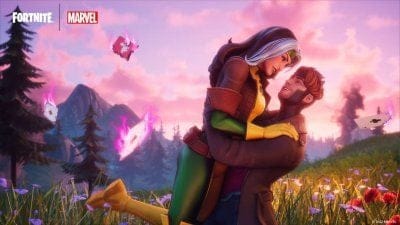 Fortnite célèbre l'amour en retard avec des skins des X-Men Malicia et Gambit