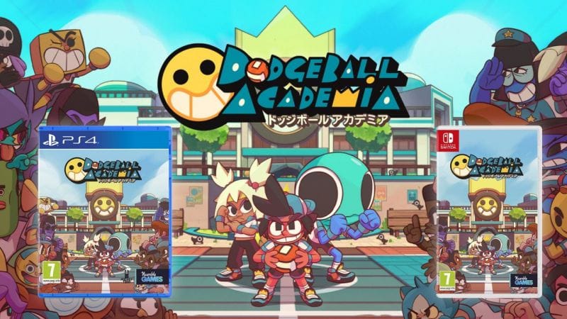 Dodgeball Academia : Devenez le meilleur joueur de dodgeball avec l'édition physique qui arrive sur Switch et PS4 !