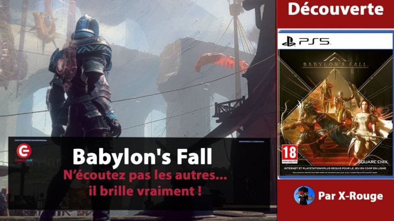 [TEST / Gameplay 4K] Babylon's Fall sur PS5