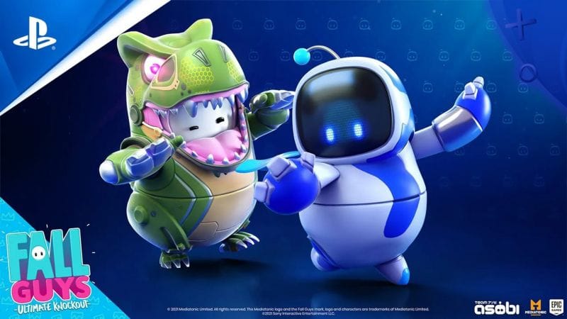 Astro Bot débarque sur Fall Guys !