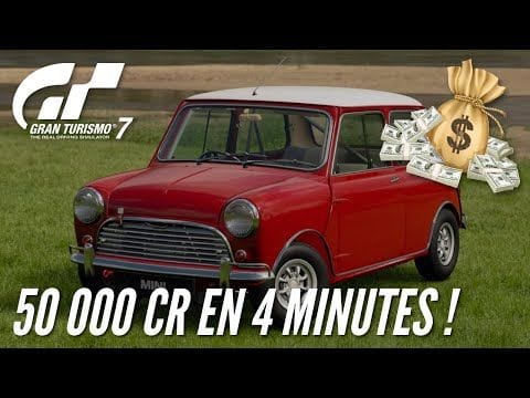 Gran Turismo 7 - Gagner de l'argent facilement - 50 000 Cr en 4 minutes
