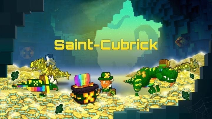 Trove : Célèbration de la St-Patrick en jeu ! (nommée Saint-Cubrick)