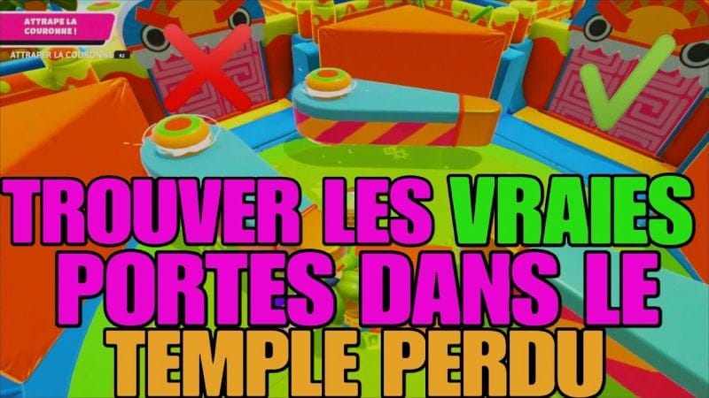 Comment trouver les vraies portes dans le Temple Perdu