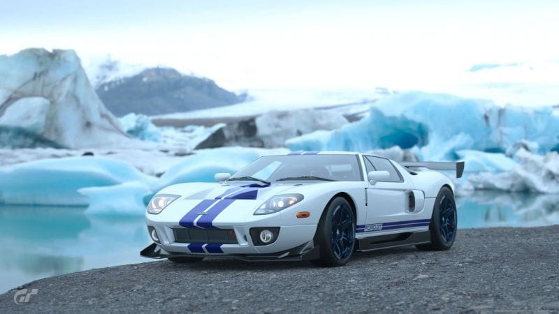 Ford GT en Islande