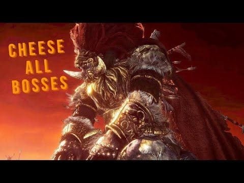 Elden Ring How to CHEESE ALL BOSSES (Icerind Hatchet)