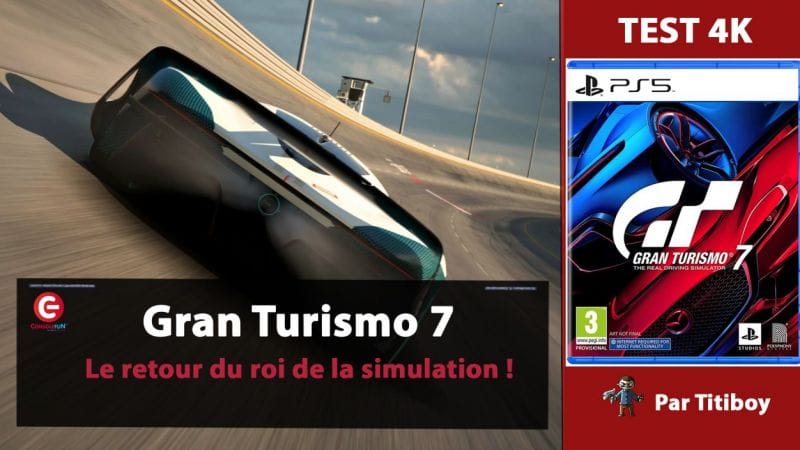 [TEST 4K] GRAN TURISMO 7 (GT7) sur PS5 - Pour l'amour des courses et des voitures !