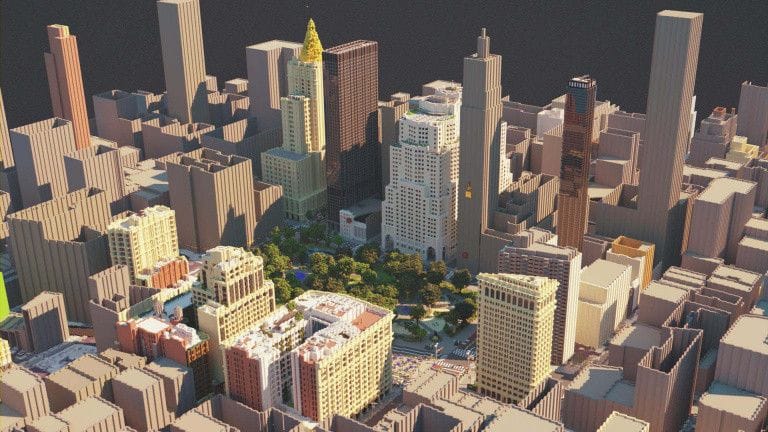 Minecraft : Ils tentent de recréer New York City dans son intégralité, les détails de ce projet fou