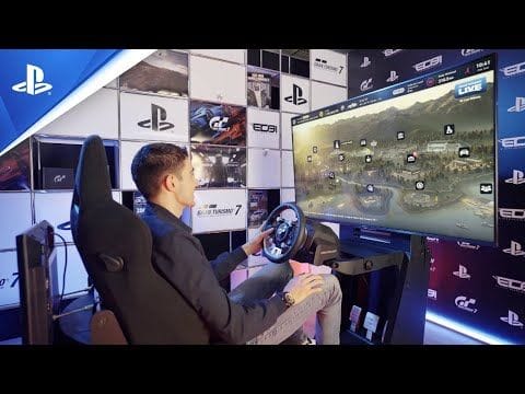 Gran Turismo 7 - Esteban Ocon, pilote de F1 et ambassadeur GT7, essaie tous les modes du jeu sur PS5