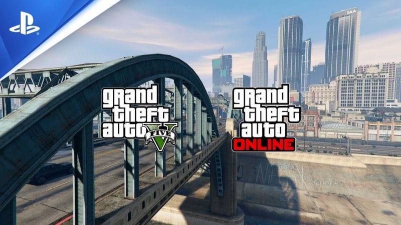Grand Theft Auto V et Grand Theft Auto Online disponible sur PS5 - 4K