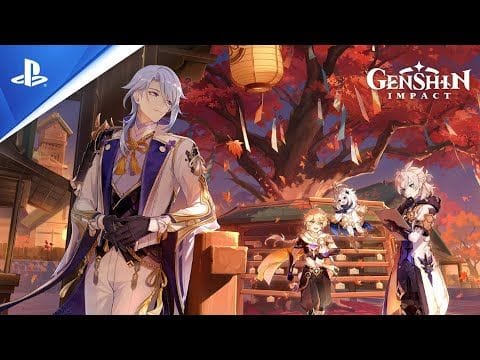 Genshin Impact - Trailer de la version 2.6 « Zéphyr sur le jardin violet » | PS4, PS5