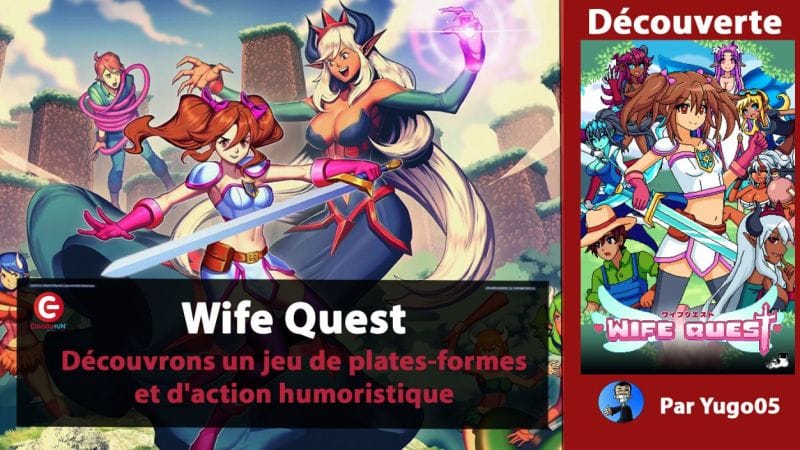 [DECOUVERTE] Wife Quest sur SWITCH, PS4, XBOX et PC ! - Jeu coquin... et bourré d'humour ?