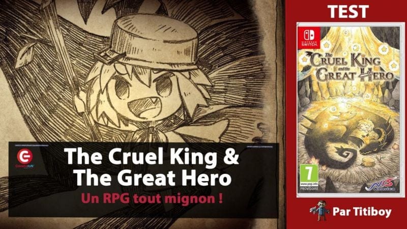 [VIDEO TEST] The Cruel King and the Great Hero sur SWITCH et PS4 !