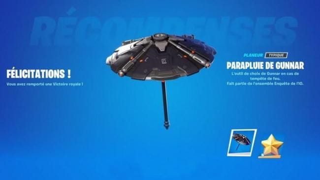 Fortnite : Le parapluie top 1 saison 2 (chapitre 3) - Fortnite - GAMEWAVE