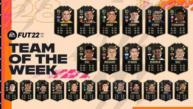 FIFA 22 : TOTW 28 : Navas, Tchouaméni et Di María rayonnent - FIFA 22 - GAMEWAVE