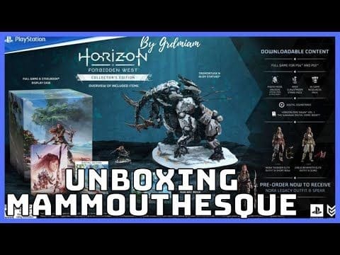 [UNBOXING] Collector Horizon Forbidden West