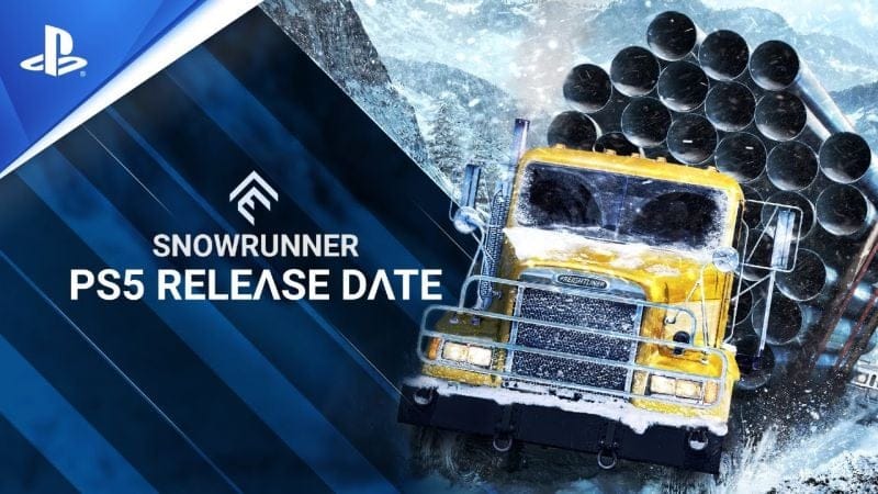 SnowRunner - Trailer de la date de sortie de la version PS5 - 4K