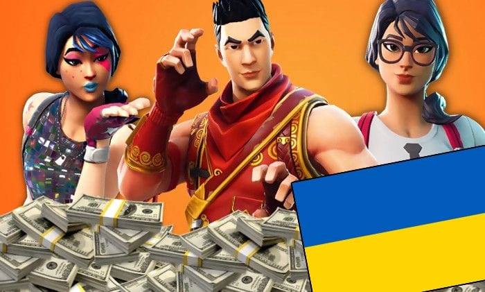 Fortnite : 144 millions de dollars récoltés pour l'Ukraine en seulement 2 semaines