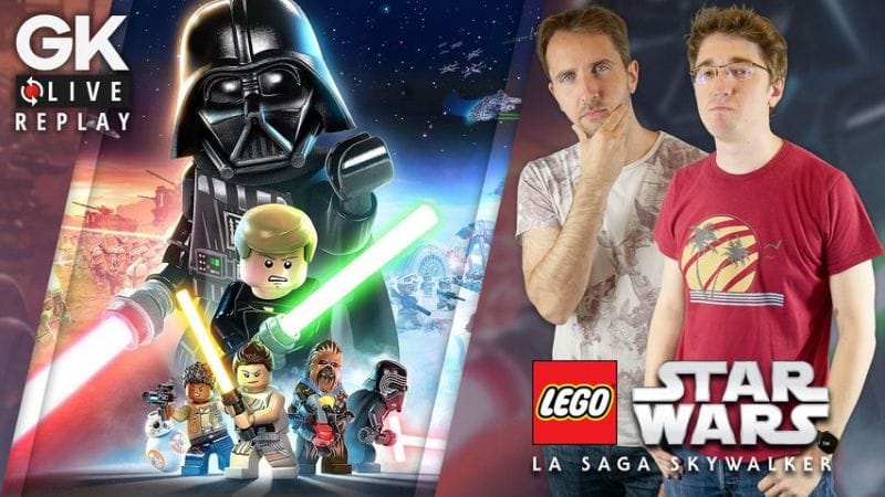 GK Live (replay) - Puyo et Julien traversent les scènes iconiques de la saga Lego Star Wars