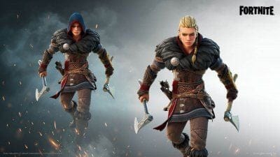 MAJ Fortnite : des skins d'Ezio et Eivor d'Assassin's Creed disponibles dans la boutique