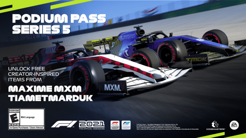 F1® 2021 : Série 5 du Podium Pass