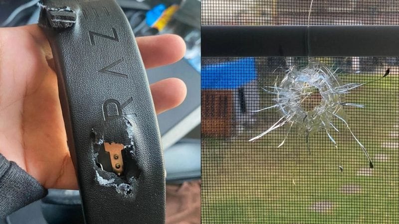 Sauvé par son casque lors d'une partie de PlayStation.