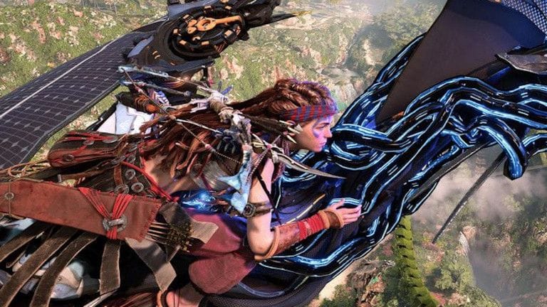 Horizon Forbidden West réinvite au voyage sur PS4 Pro en vidéo, la sœur de la PS5 en a dans le ventre