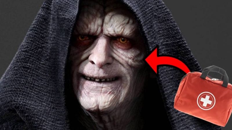 Star Wars : Palpatine aurait pu guérir ses cicatrices mais ne l'a pas fait pour une bonne raison